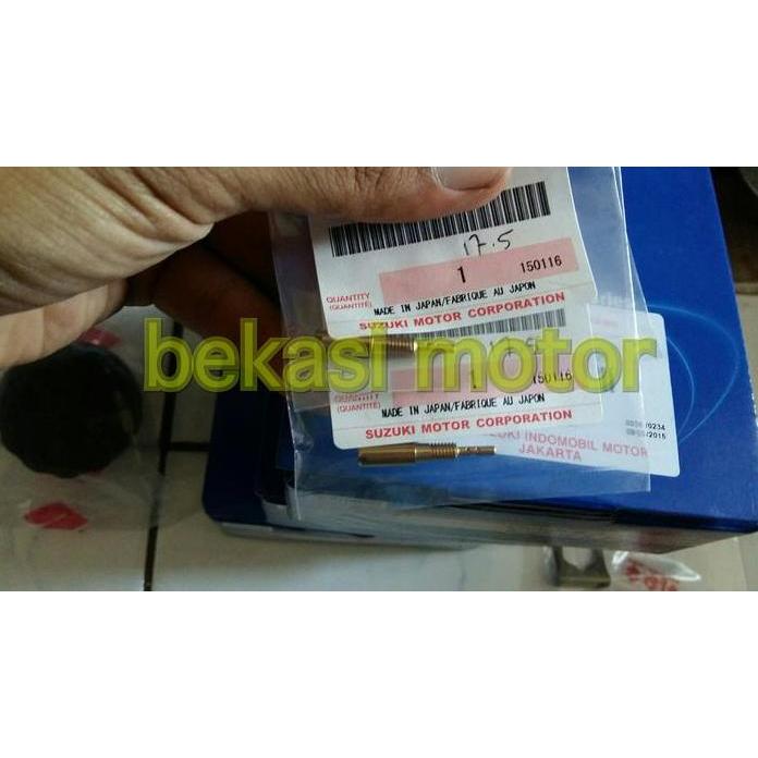 09492-17012 PILOT JET UKURAN 17.5 SATRIA FU SHOGUN SMASH JUPITER ORIGINAL READY