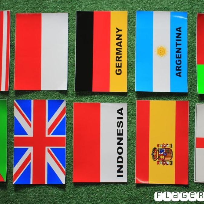 STIKER BENDERA INDONESIA BESAR