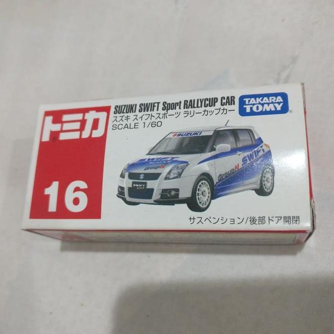 tomica 16 swift suzuki rally cup