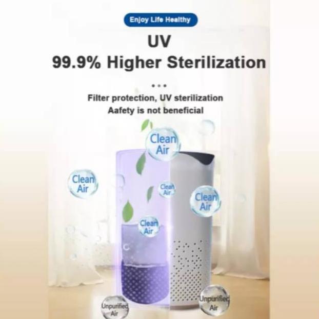 Portable UV Air Purifier Mini UV Air Sterilizer