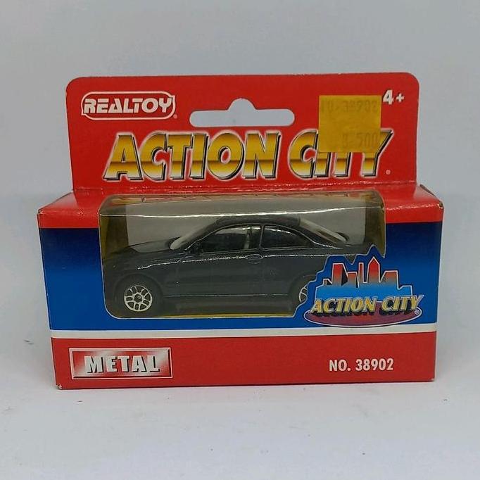 realtoy mercedes benz clk 320 coupe action city diecast 1/59 (s)