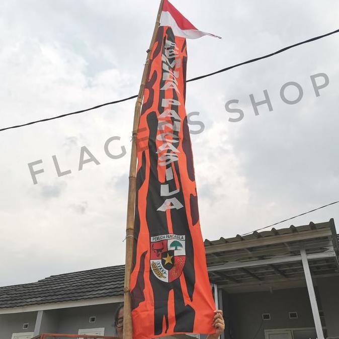 BENDERA UMBUL UMBUL PEMUDA PANCASILA LORENG 3 METER