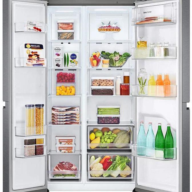 Murah Lg Side By Side Gcb257Jqyl Inverter Gc-B257Jqyl / Gc B257Jqyl / Gcb257