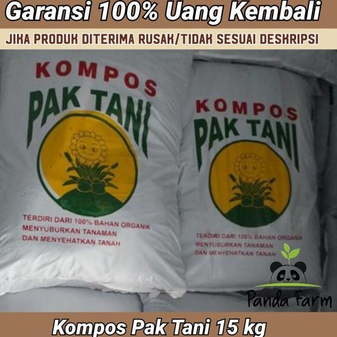 Pupuk Kompos Organik Pak Tani Karung Besar