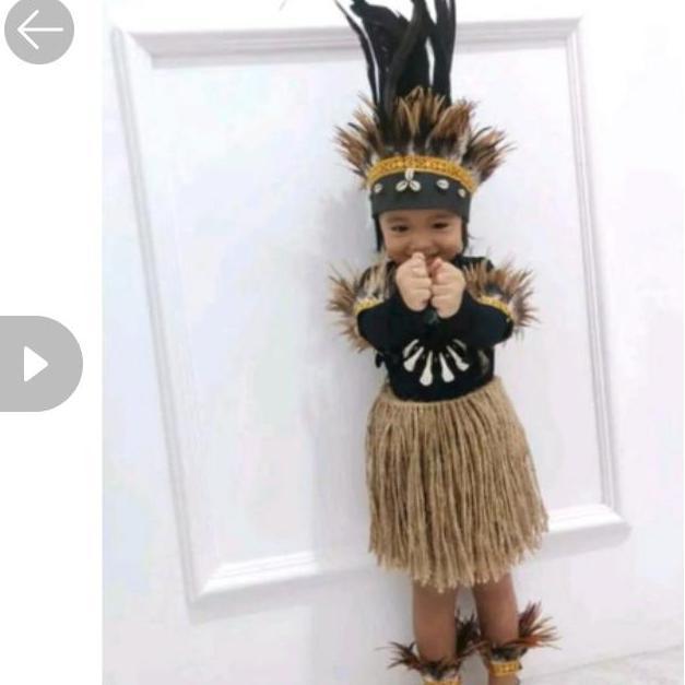 Sewa baju adat papuaAnak