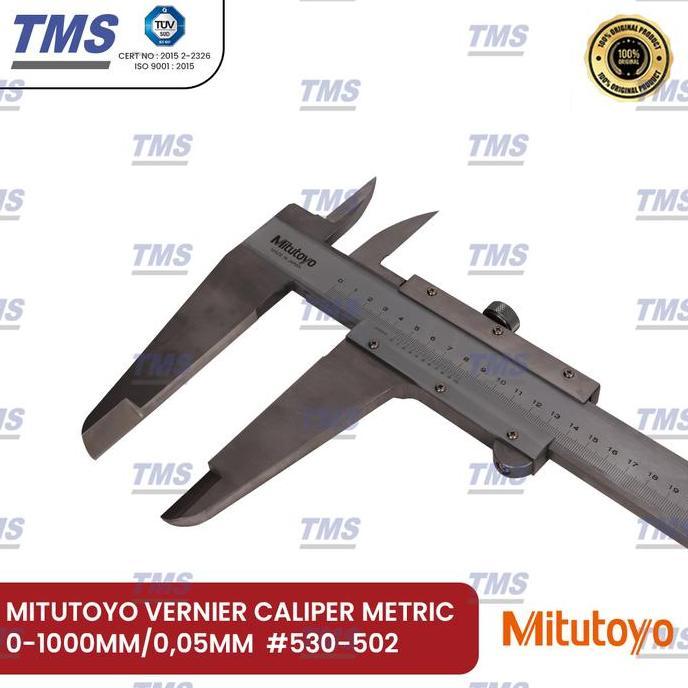 Sale Jangka Sorong Vernier Caliper Mitutoyo 0 - 1000 Mm / 0,05 Mm #530-502