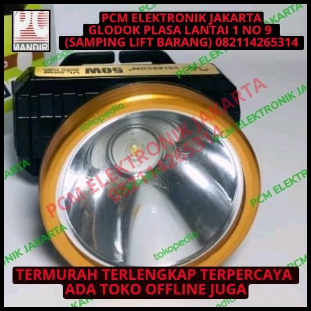 BEST DEAL SENTER KEPALA 50WATT 50 WATT 50W VL SOS VALESCOM YL CAHAYA KUNING WARM 