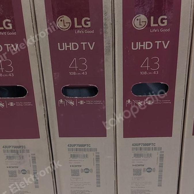 Grosir Lg Uhd 4K Smart Tv 43 Inch 43Up7500 | 43Up7500Ptc New 2021 | Up7500