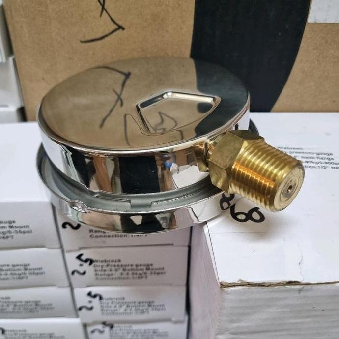 Sale 350 Bar Pressure Gauge Stainless 4 Inchi 5000 Psi Wiebrock