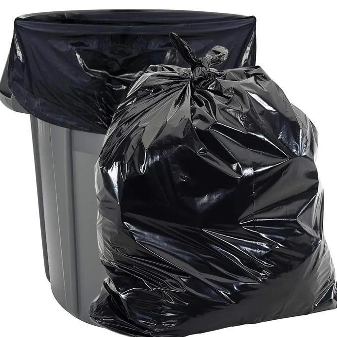 Plastik Sampah Hitam Jumbo / Kantong Sampah Besar / Plastik Packing Besar / Kantong Sampah Hitam