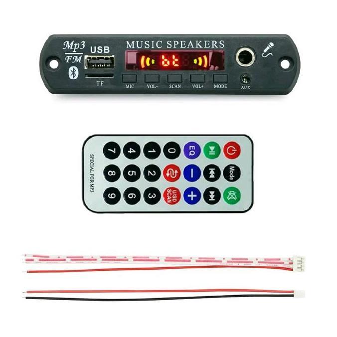 Sale Modul Mp3 Bluetooth Mic Karaoke Plus Echo Bass Treble