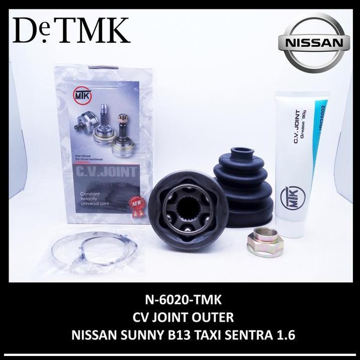 DISKON CV JOINT LUAR AS RODA NISSAN SUNNY B13 SENTRA GENESIS PRIBADI TMK 