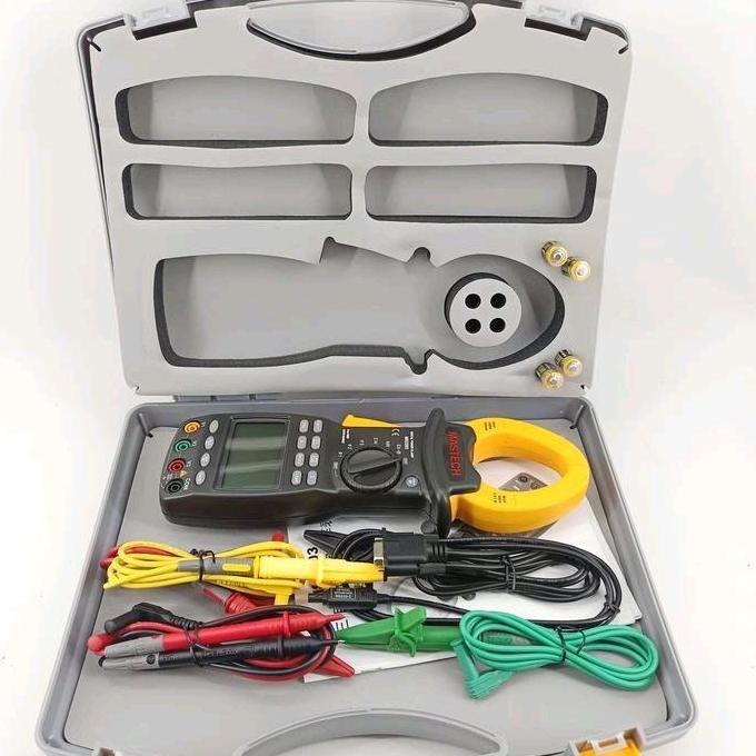 Grosir Mastech Ms2203 Three Phase Digital Power Clamp Meter Mastech Ms2203 Ampere Tang 3 Fas Fase Pc
