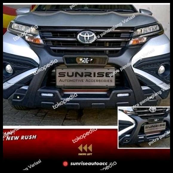 TERBARU RHINO TANDUK DEPAN MOBIL ALL NEW RUSH & ALL NEW TERIOS MODEL X LUXURY KOMPLIT CAR AKSESORI A