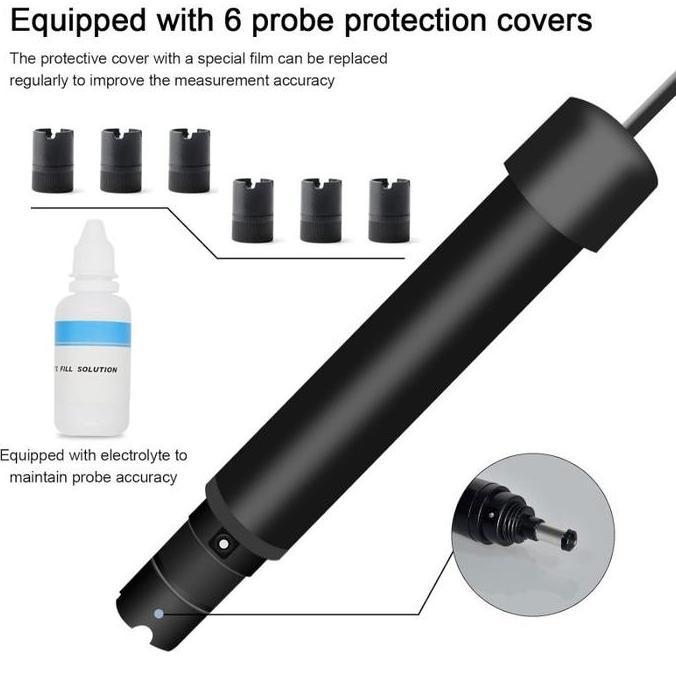 Promo Dissolved Oxygen Meter Do Meter Oksigen Oxygen Tester Alat Ukur Oksigen Air Do9100 Pengukur Ok