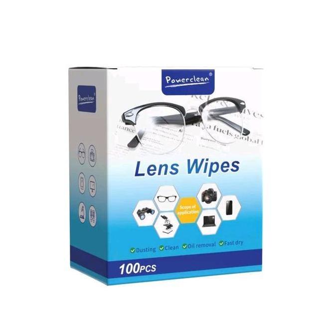 Tisu kacamata anti fogging 100pcs tisu lap anti kabut embun praktis murah tisu cleaner lensa sekali 