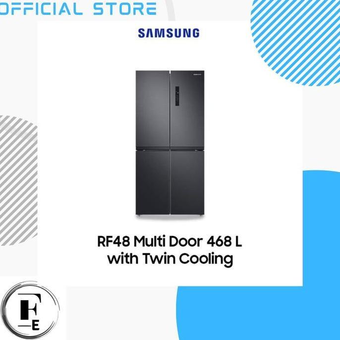 Sale Samsung Rf48A4000B4 Kulkas Multi Door Twin Cooling Plus 511L Rf48A Rf48 Referigerator Samsung