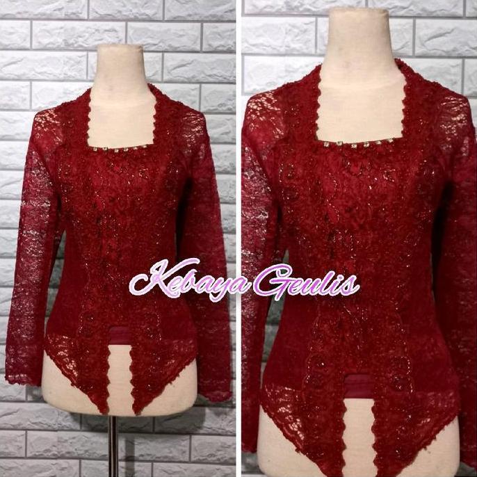 Atasan kebaya pesta kebaya wisuda kebaya abege kebaya bali kebaya kutubaru kebaya brukat full payet 