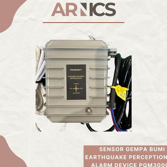 Murah Sensor Gempa Bumi Lift Pqm3000 / Earthquake Alarm Device Pqm3000