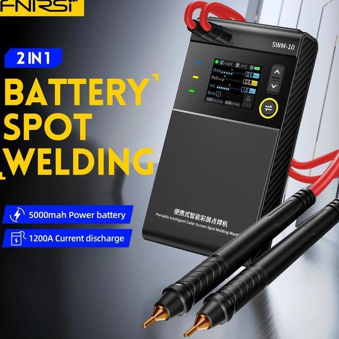 Sale Fnirsi Swm-10 Portable Intelligent Battery Spot Welding Max 0.25Mm Tft