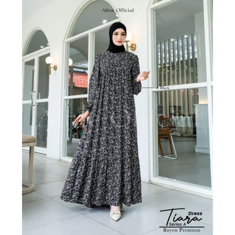 Tiara Dress Aline Official Gamis Motif