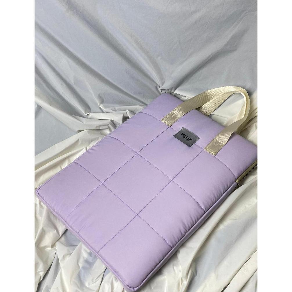 CUCI GUDANG TAS LAPTOP Fancy Kotak - Tas Laptop Premium Puffer Terbaru 14inch Tas Laptop Sleeve Hand