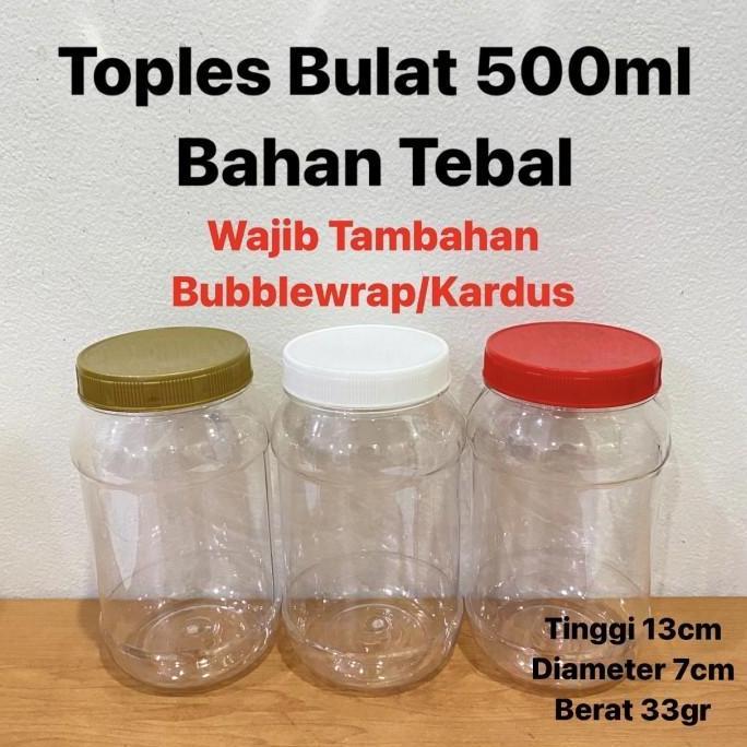 Toples 500Ml/Toples Bulat 500ml