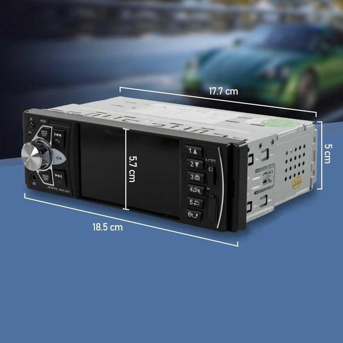 Grosir Cod Tape Mobil Audio Mp5 Player Bluetooth Lcd Video Plug Usb Iso 4.1Inch Truk 24 Volt Plus Mo