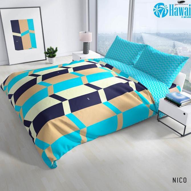 Bed Cover Set / Bedcover Set 180x200 Hawai / My Love / Bedcover Hawaii