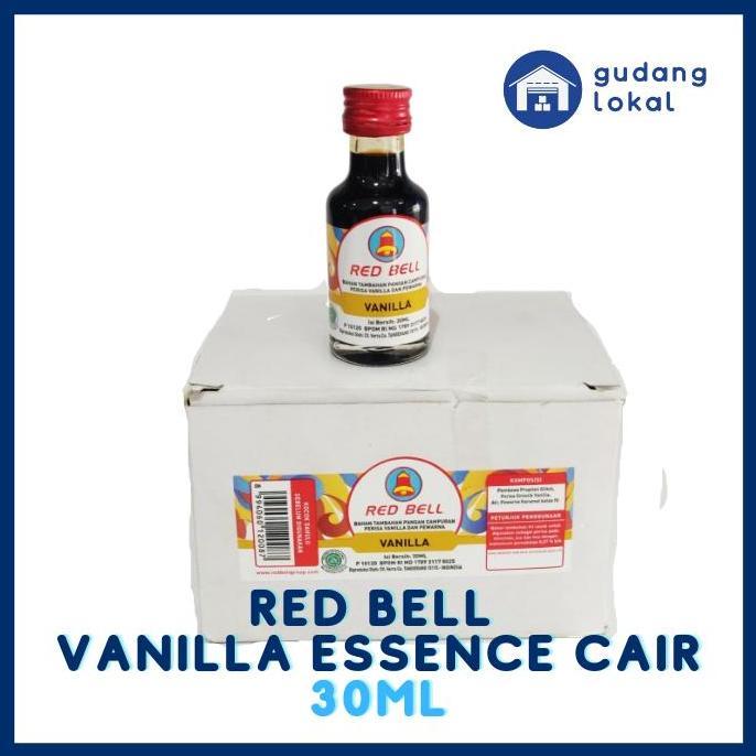 Zairyo- Vanila Essence Cair Red Bell 30Ml