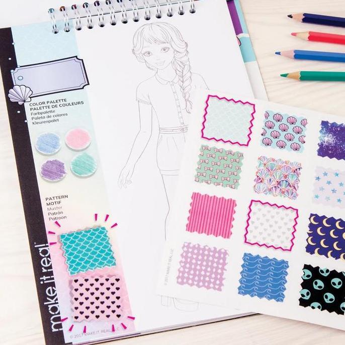MAKE IT REAL SET SKETCHBOOK PASTEL POP