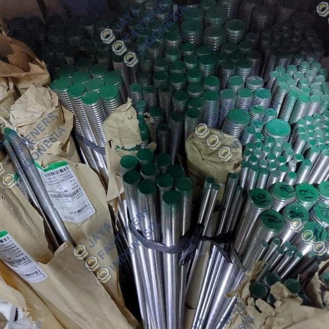 Gasss- As Drat Stainless 304 M12 | Longdrat Asdrat 12Mm Long Drat Sus304