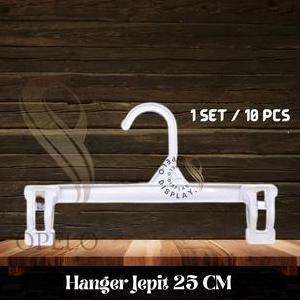 Shift- ( 10 Pcs ) Hanger Jepit Celana  Anak 25 Cm / Jepit Kerudung 25 Cm