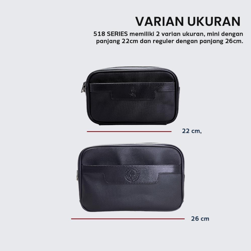 TERMURAH HAND BAG TAS CLUTCH PRIA HUSH PUPPIES 518 HITAM PREMIUM / TAS TRAVEL ORGANIZER TAHAN AIR