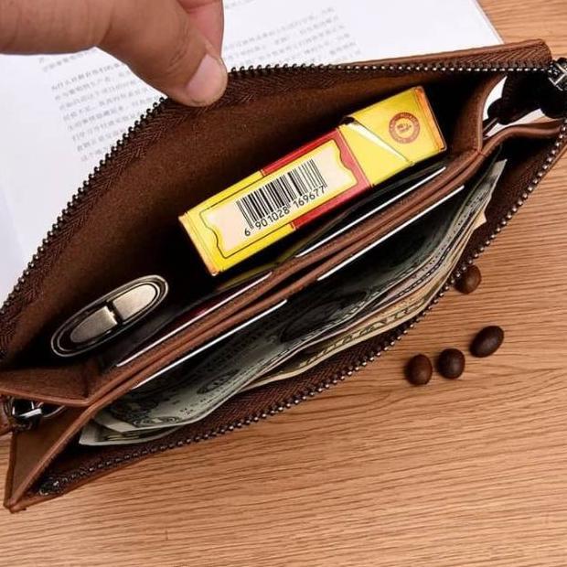 HOT PRODUCT dompet kulit clutch pria wanita Jeep original impor pu leather fashion tas clutch pria p