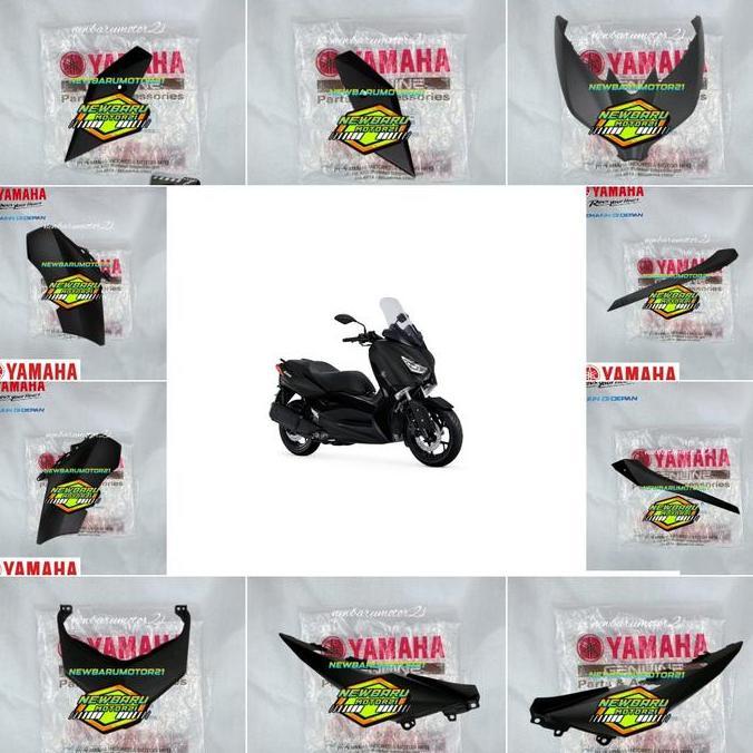 Cover Body Halus Set Yamaha Xmax Xmax Old Hitam Doff Original Ygp
