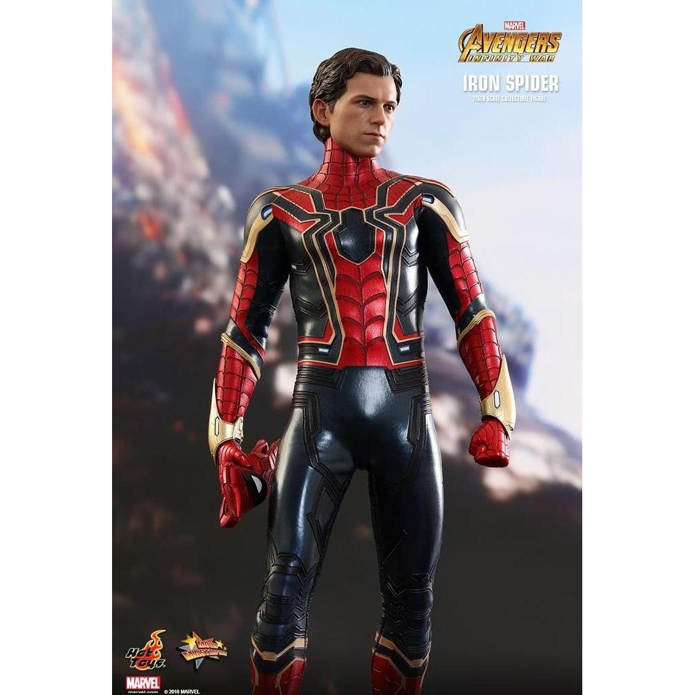 Hot Toys MMS 482 Avengers Infinity War - Iron Spiderman TP