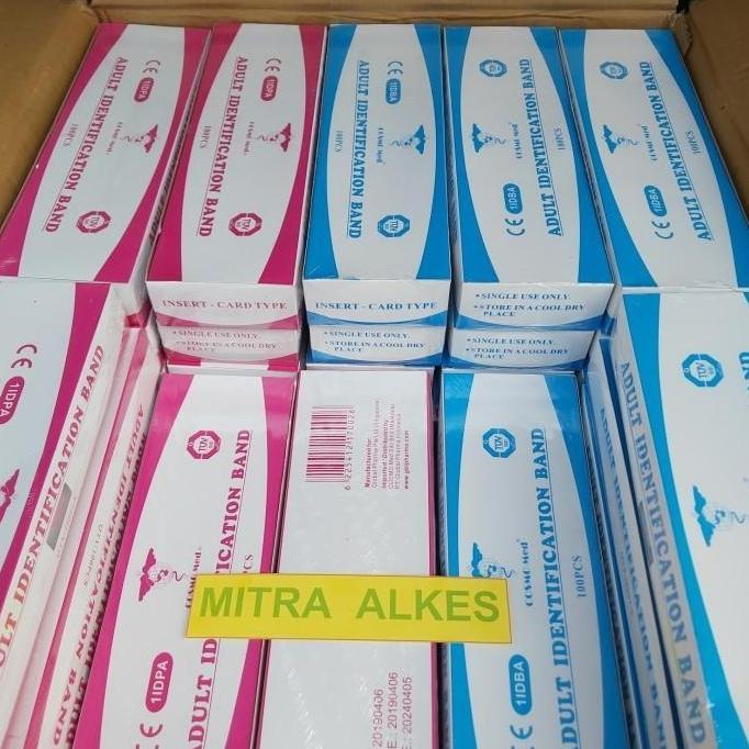 Fitto- Id Band Dewasa Cosmo Med. Gelang Pasien Dewasa Cosmomed. Adult Identification Band Cm.