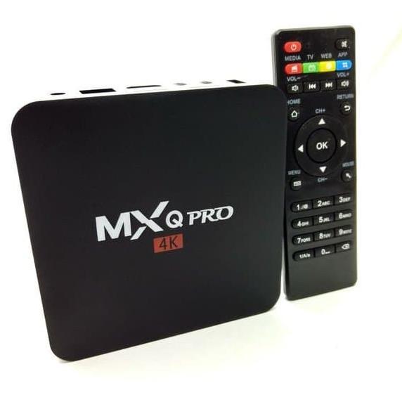 CUCI GUDANG Android TV BOX MXQ-Pro 4K Smart TV Box Media Player fleco