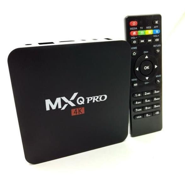 terbaru android tv box mxq-pro 4k smart tv box media player fleco