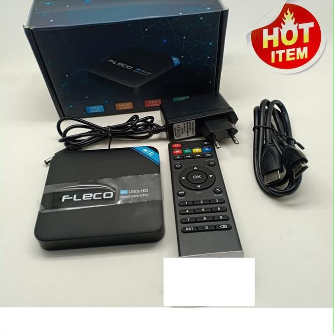HOT SALE STB TV Box Android Fleco 4K UHD Ram 2GB Rom 16GB