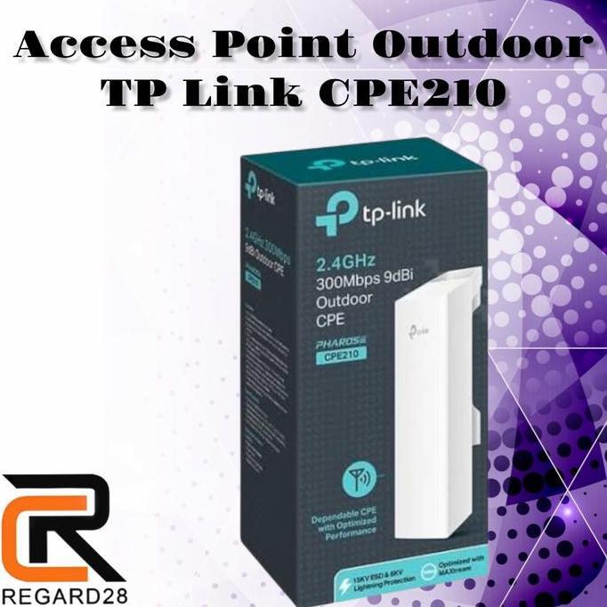 TERBARU - TP Link CPE210 Access Point Outdoor
