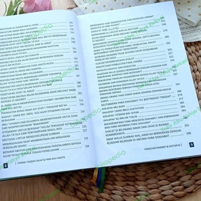 Buku Syarah Aqidah Salaf Dan Para Ahli Hadits