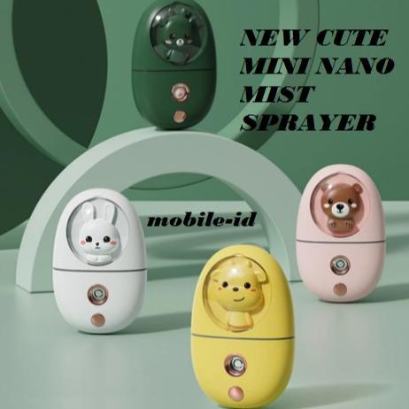 hot deals mini nano spray portable boneka gepeng 35ml nano mist premium nano cute nano lucu [anti bo