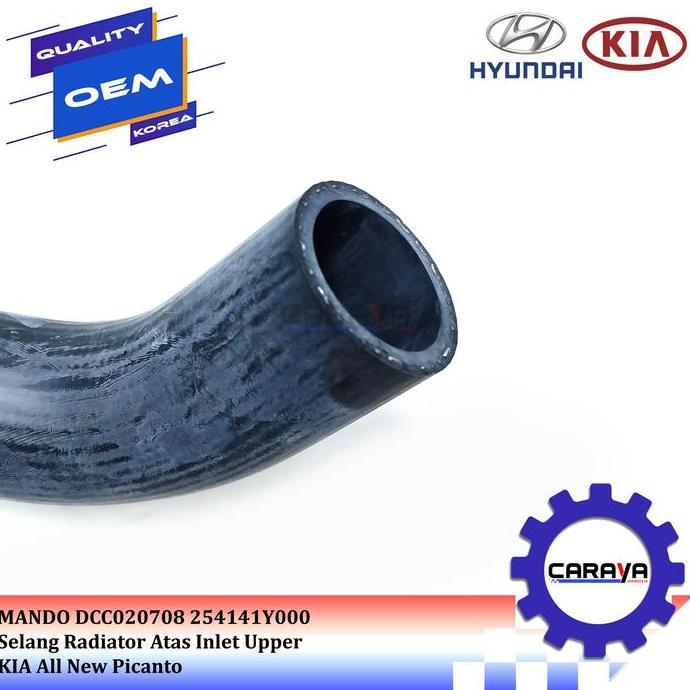 SELANG RADIATOR ATAS INLET UPPER KIA ALL NEW PICANTO ASLI ORI MANDO BEST SELLER