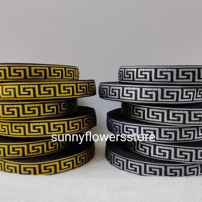 pita versace/pita gamis renda bordir silver/gold