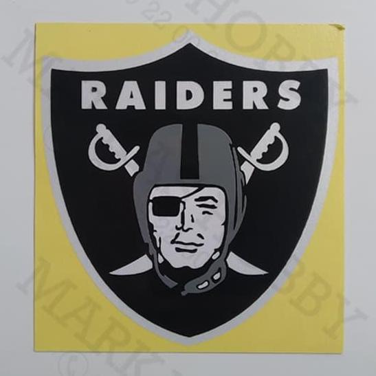 Stiker NFL Oakland Raiders