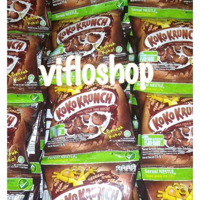 Eatstraight- Nestle Sereal Koko Krunch Kemasan Renceng (10 Sachet)