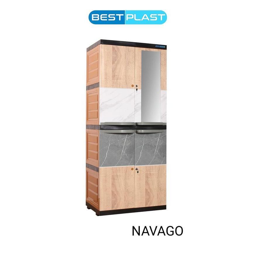 Lemari Pakaian Plastik Bestplast by Olympic Furniture