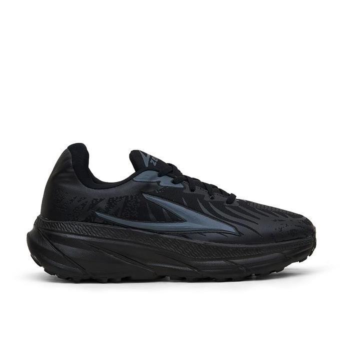 Hashiru- Zevma Tera Speed .1 Full Black  - Sepatu Olahraga Running Lari Pria Wanita Sneakers Kasual 